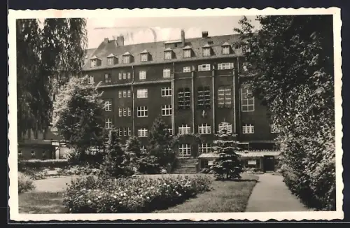 AK Köln-Neustadt, Herz-Jesu-Heim, Gartenansicht, Mainzer Strasse 55 /57