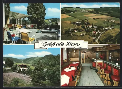 AK Rom bei Morsbach, Hotel zum Römertal Inh. H. Klein