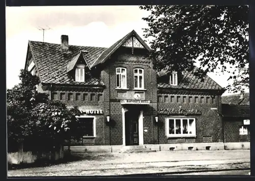 AK Fallingbostel, Bahnhofshotel Heiner Bente