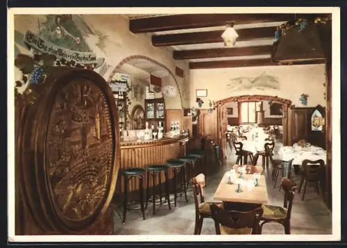 AK Köln, Hotel Lenz Weinhaus, Ursulaplatz 9-13