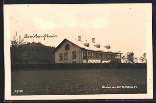 AK Kirchschlag bei Linz, Kinderheim