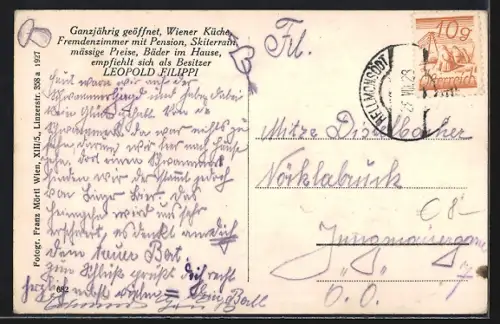 AK Kirchschlag bei Linz, Bad Kirchschlag, Bad Hotel Filippi, Panorama