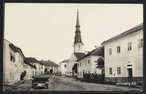 AK Ulrichsberg /O.-Oe., Blick in den Ort