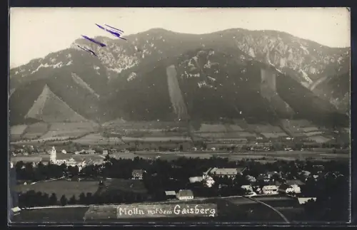 AK Molln, Teilansicht mit dem Gaisberg