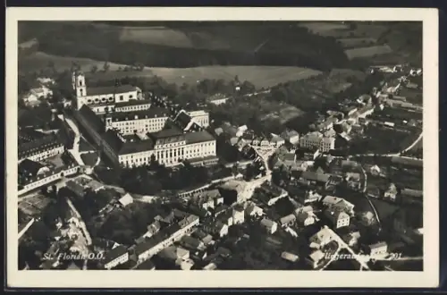 AK St. Florian, Fliegeraufnahme, Schloss