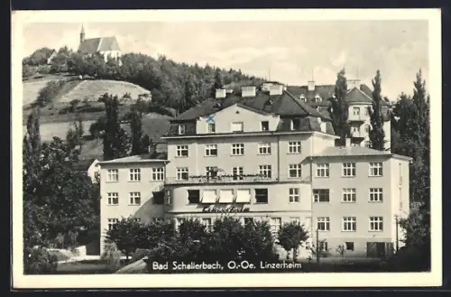 AK Bad Schallerbach, Partie am Linzerheim