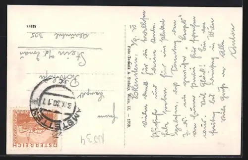 AK Gr. Hollenstein a. d. Ybbs, Ort mit Talansicht und Umgebung von oben