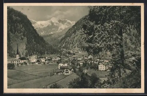 AK Mallnitz /Kärnten, Blick gegen die Geiselspitze