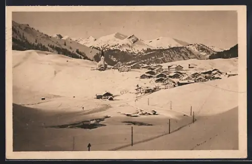 AK Berwang i. T., Ortschaft im Winter