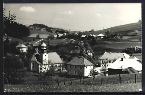 AK Eidenberg /O.-Oe., Untergeng, Ortschaft mit Rodlbad