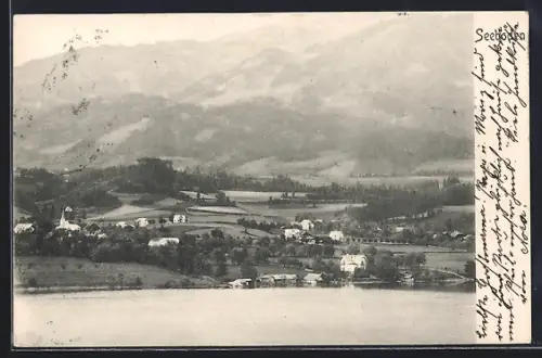 AK Seeboden, Blick auf den Ort