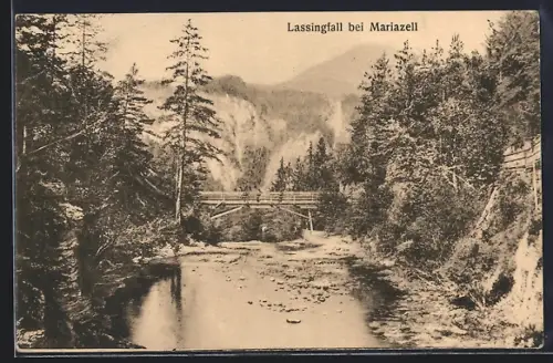 AK Mariazell, Blick auf den Lassingfall