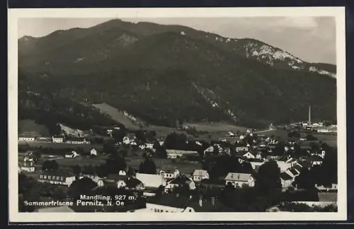 AK Pernitz /N.-Oe., Blick auf den Ort