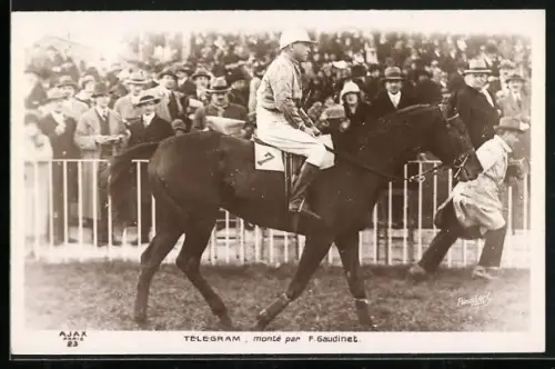 AK Télégram monté par F. Gaudinet