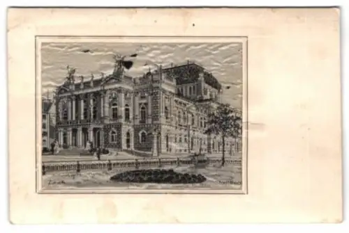 Seiden-AK Zürich, Partie am Stadttheater