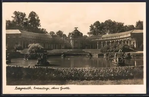 AK Bayreuth, Eremitage, Obere Grotte
