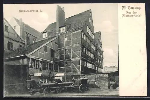 AK Hamburg, Neumannstrasse 5, Abbruchsviertel