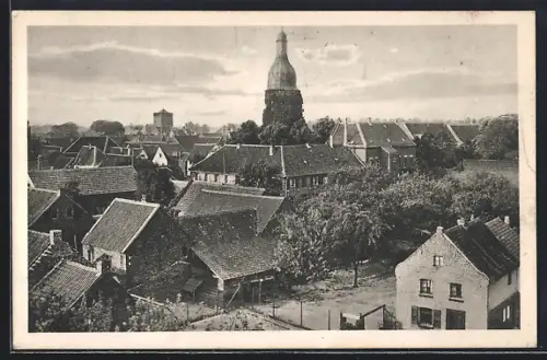 AK Zons a. Rhein, Totalansicht