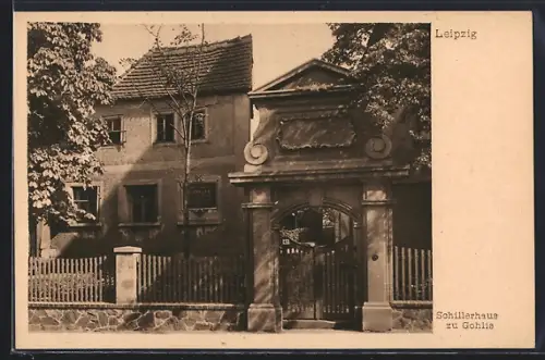 AK Leipzig-Gohlis, Schillerhaus