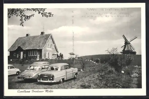 AK Grömitz /Ostsee, Landhaus Brodauer Mühle, Inh. Elisabeth Gräfin von Schweinitz