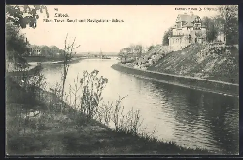 AK Lübeck, Elbe-Trave-Kanal, Navigationsschule