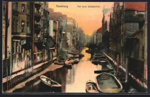 AK Alt-Hamburg, Fleet beim Stübbenhuk