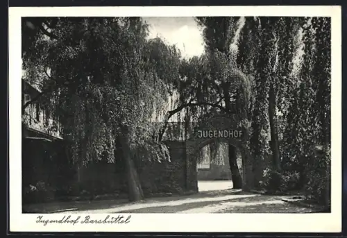 AK Barsbüttel /Bez. Hamburg, Jugendhof Barsbüttel, Eingang