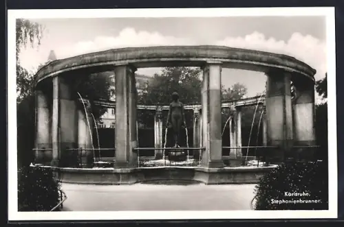 AK Karlsruhe, Stephanienbrunnen