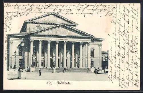 AK München, Königliches Hoftheater
