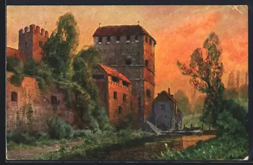 AK München, Jungfernturm