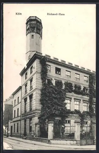 AK Köln, Am Richmod-Haus auf dem Neumarkt