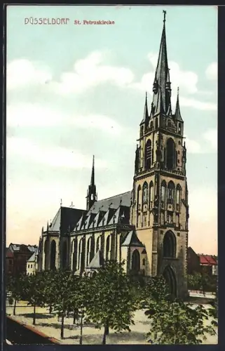 AK Düsseldorf, St. Petruskirche