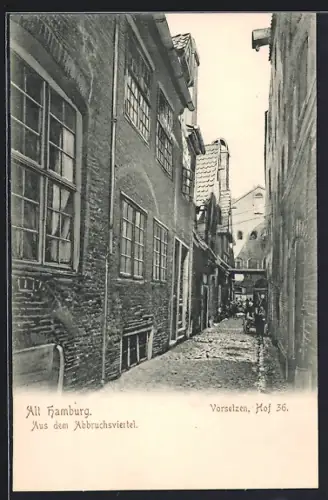 AK Alt-Hamburg, Hof im Vorsetzen 36
