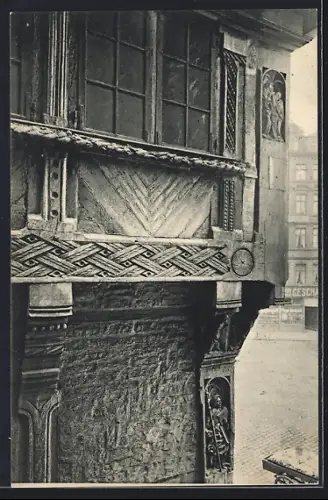 AK Alt-Hamburg, Ecke Jacobitwiete und Pferdemarkt