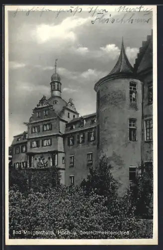 AK Bad Mergentheim, Hoch- und Deutschmeisterschloss