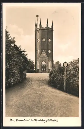 AK Lütjenburg /Ostholst., Weg zum Hessenstein