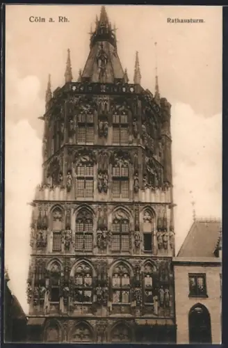AK Köln a. Rh., Rathausturm