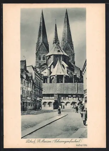 AK Lübeck, Schrangenfreiheit mit St. Marien-Kirche