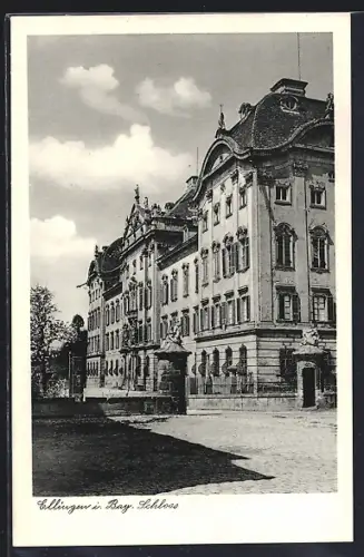 AK Ellingen / Bayern, Blick aufs Schloss