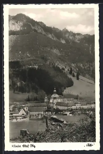 AK Ettal /Oby., Kloster Ettal