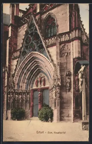 AK Erfurt, Dom, Hauptportal