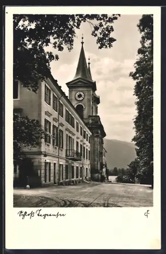 AK Tegernsee, Partie am Schloss