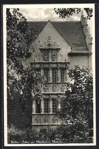AK Berlin, Erker am Märkischen Museum