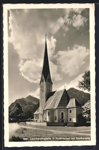 AK Fischhausen / Neuhaus, Leonhardikapelle mit Brecherspitz