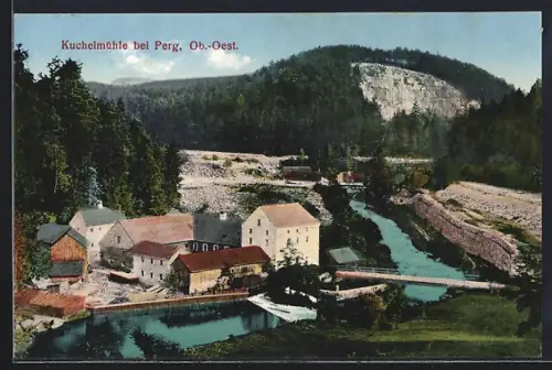 AK Perg /Ob.-Oest., Blick auf die Kuchelmühle