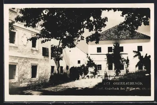 AK Grünbach bei Freistadt, Oberrauhenöd, Ortspartie