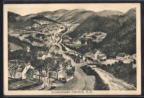 AK Fahrafeld, Panorama