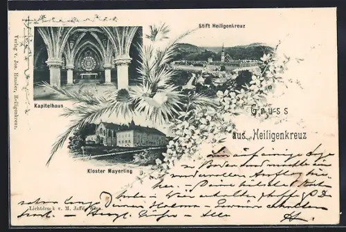 AK Heiligenkreuz /Wienerwald, Kloster Mayerling, Stift Heiligenkreuz