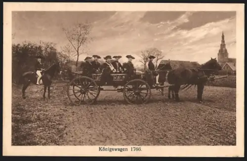 AK Gehrde, Königswagen 1766, Schützenverein