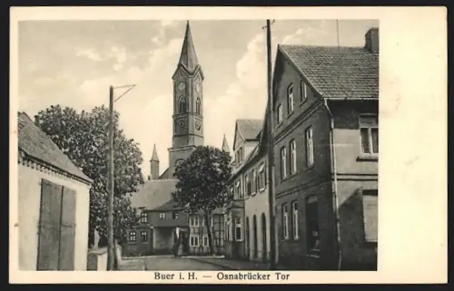AK Buer / Melle, Osnabrücker Tor